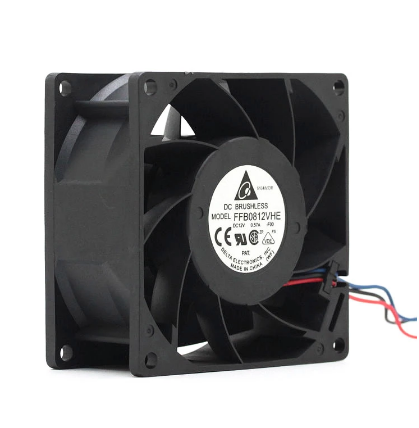 Original DELTA FFB0812VHE Cooling Fan 12V 0.57A 4.56W 3wires FFB0812VHE Fans